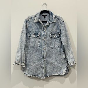 Forever 21 Light Wash Denim Jacket